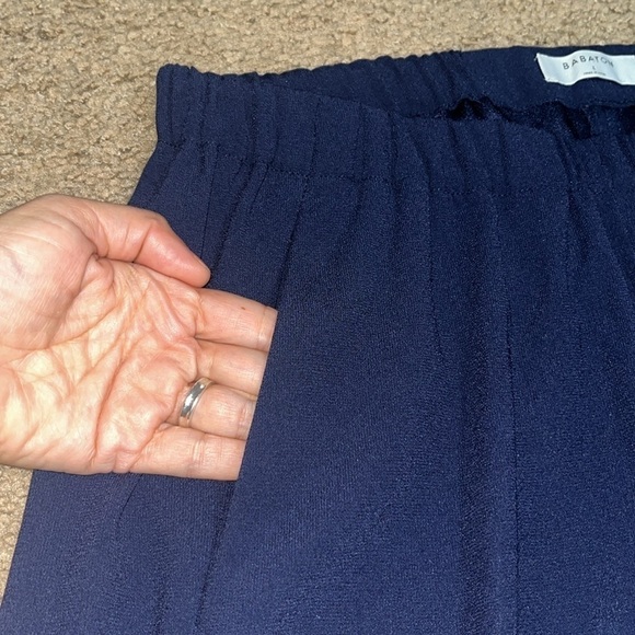 BABATON Aritzia Dexter Tuxedo Jogger Pant Navy Blue Large - Picture 6 of 13